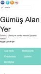 Mobile Screenshot of gumusalanlar.com